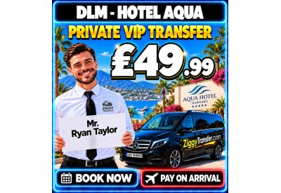 Dalaman to Hotel Aqua Marmaris (İçmeler)